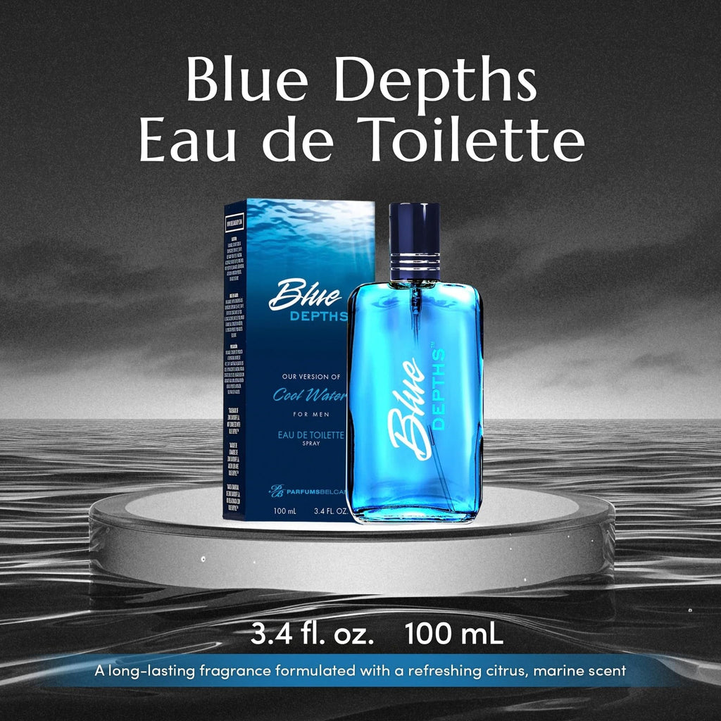 Blue Depths Eau de Toilette Fragrance Spray 3.4 Fl Oz D97968