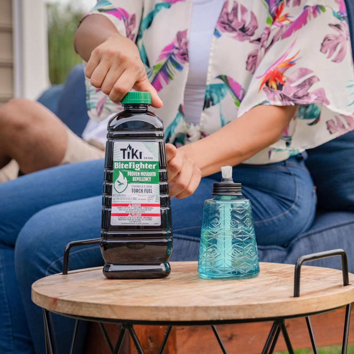 Citronella & Cedar Mosquito Repellent Torch Fuel 100 oz. I34714