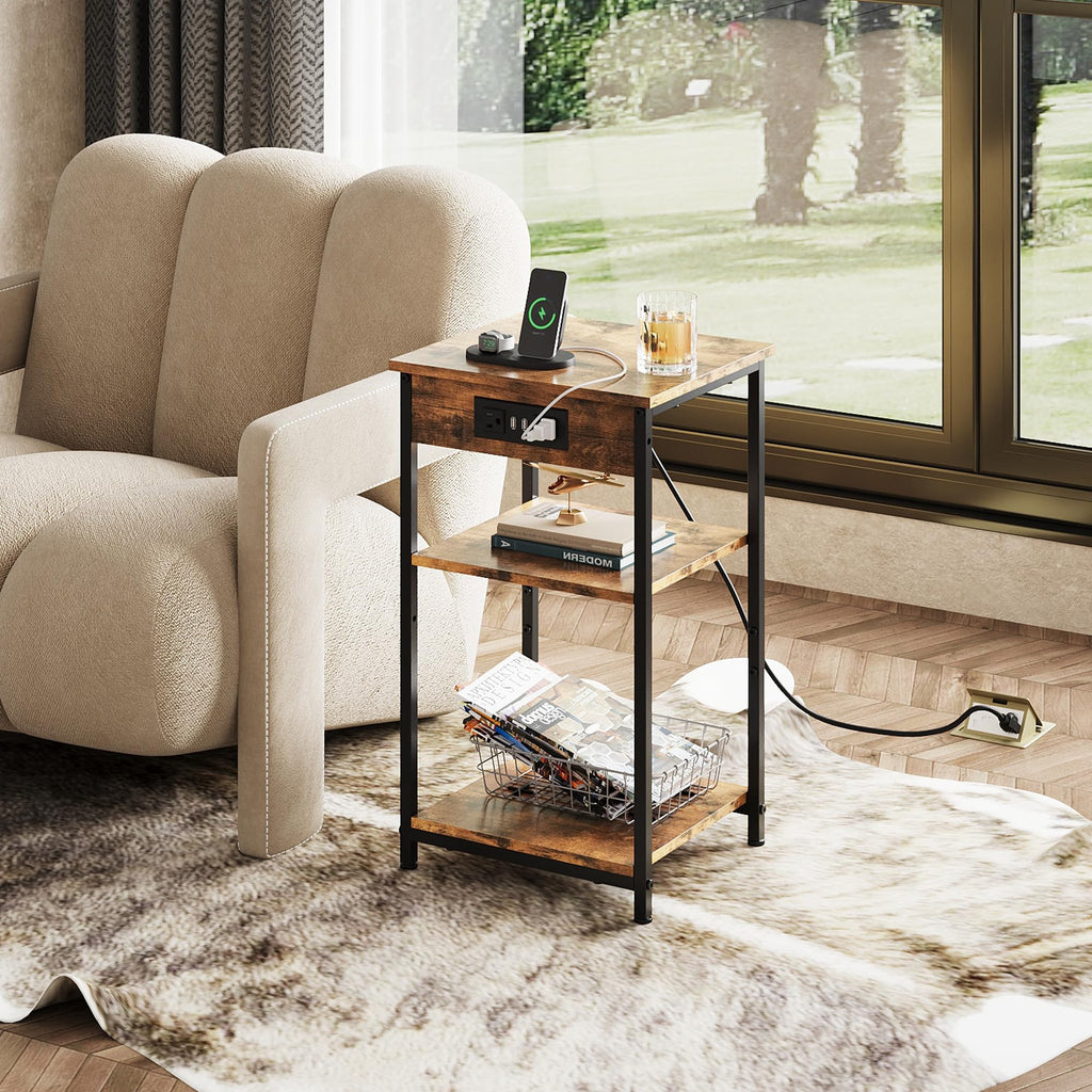 End Table with Charging Station E291267