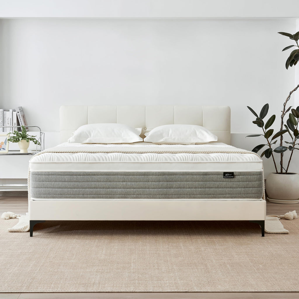 12 Inch Medium Firm Full Size Hybrid Mattress in a Box E756077