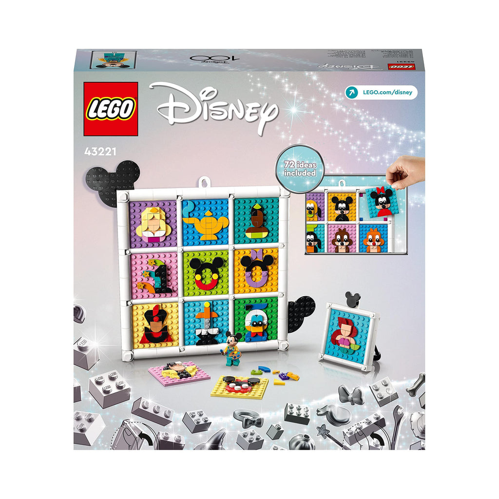 Disney Animated Figures Craft Set with 72 Mosaic Designs K1921