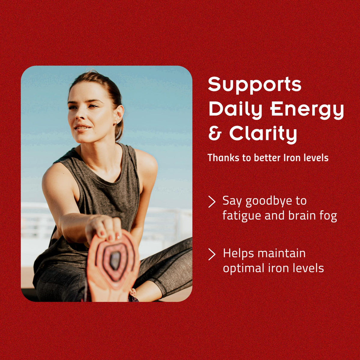 Iron Supplement with Vitamin C, 30ct S414