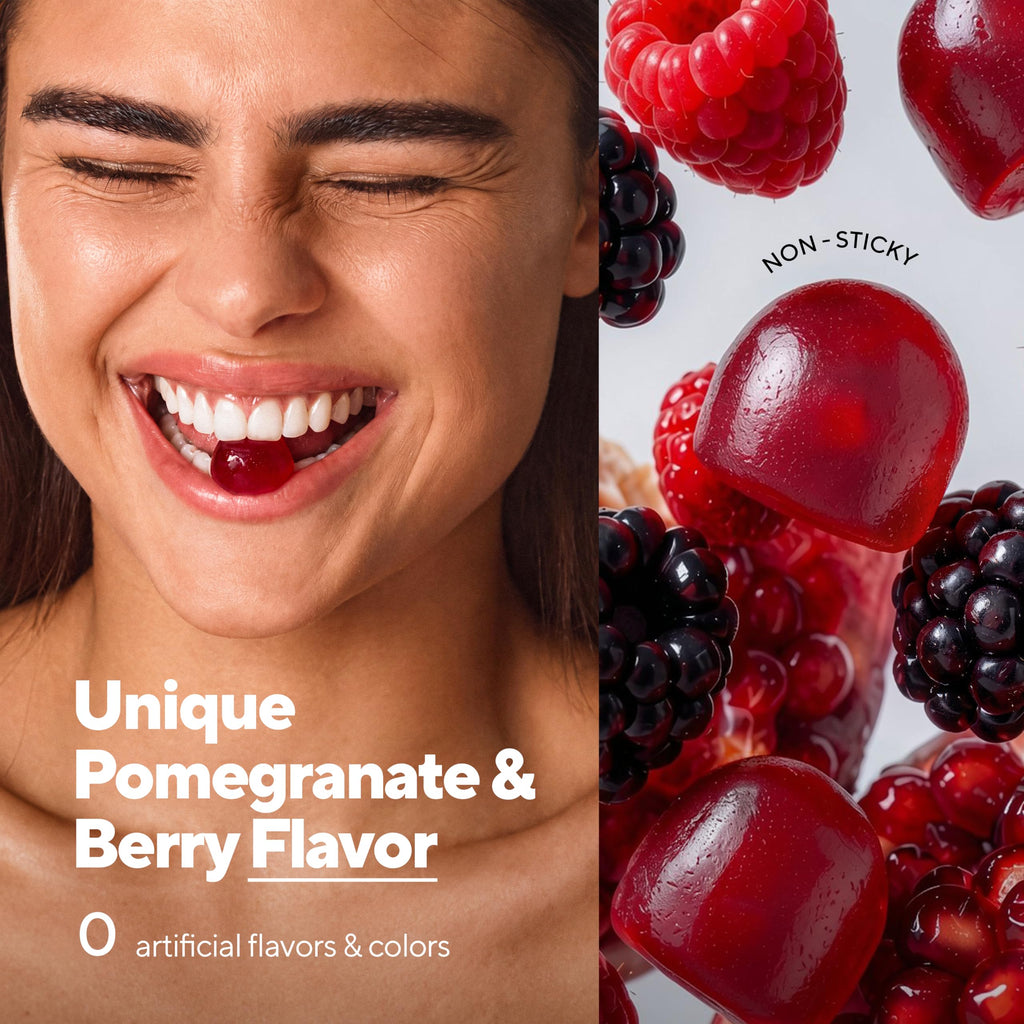 Beet Root Gummies with CoQ10, Grape Seed, Vitamin C, B12 & B3 R118