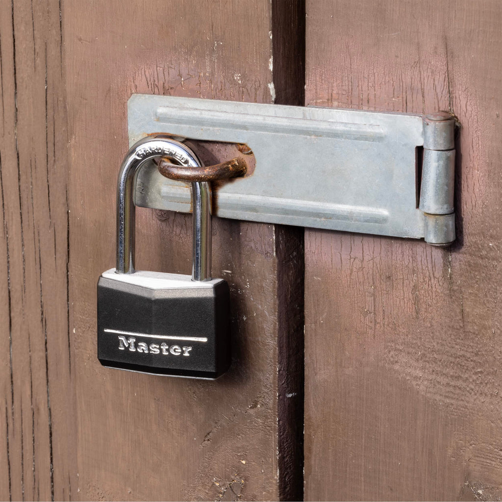 Aluminum Padlock with Key, 4 Pack T7860