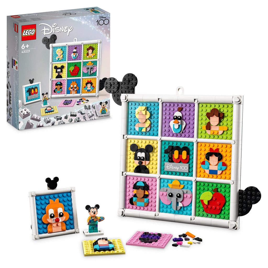 Disney Animated Figures Craft Set with 72 Mosaic Designs K1921