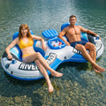 Heavy Duty Inflatable River Tube Float with 2 Cup Holders C219