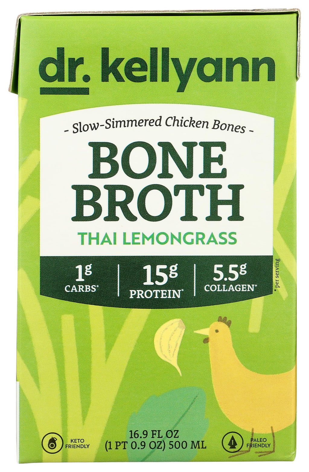 Bone Broth Thai Lemongrass 16.9 Ounce J558