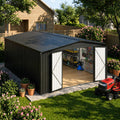 10x14 FT Metal Storage Shed F4626