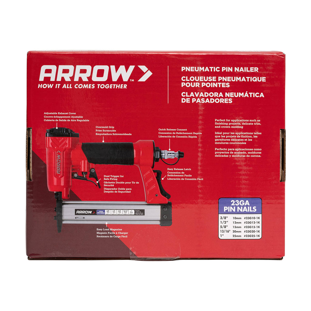 23 Gauge Compact Pneumatic Pin Nail Gun U5551