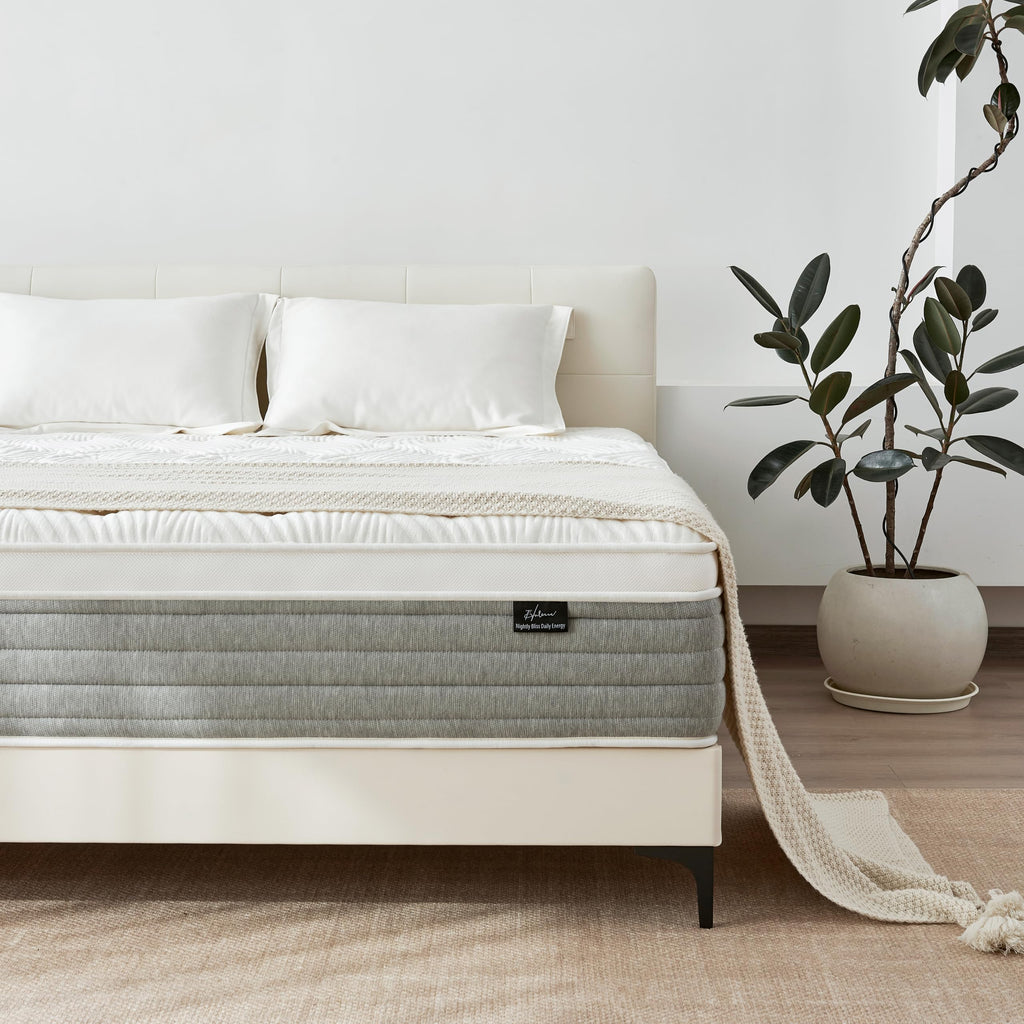 12 Inch Medium Firm Full Size Hybrid Mattress in a Box E756077