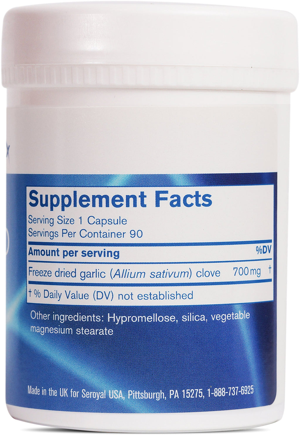 Garlic Freeze Dried 90 Capsules V813