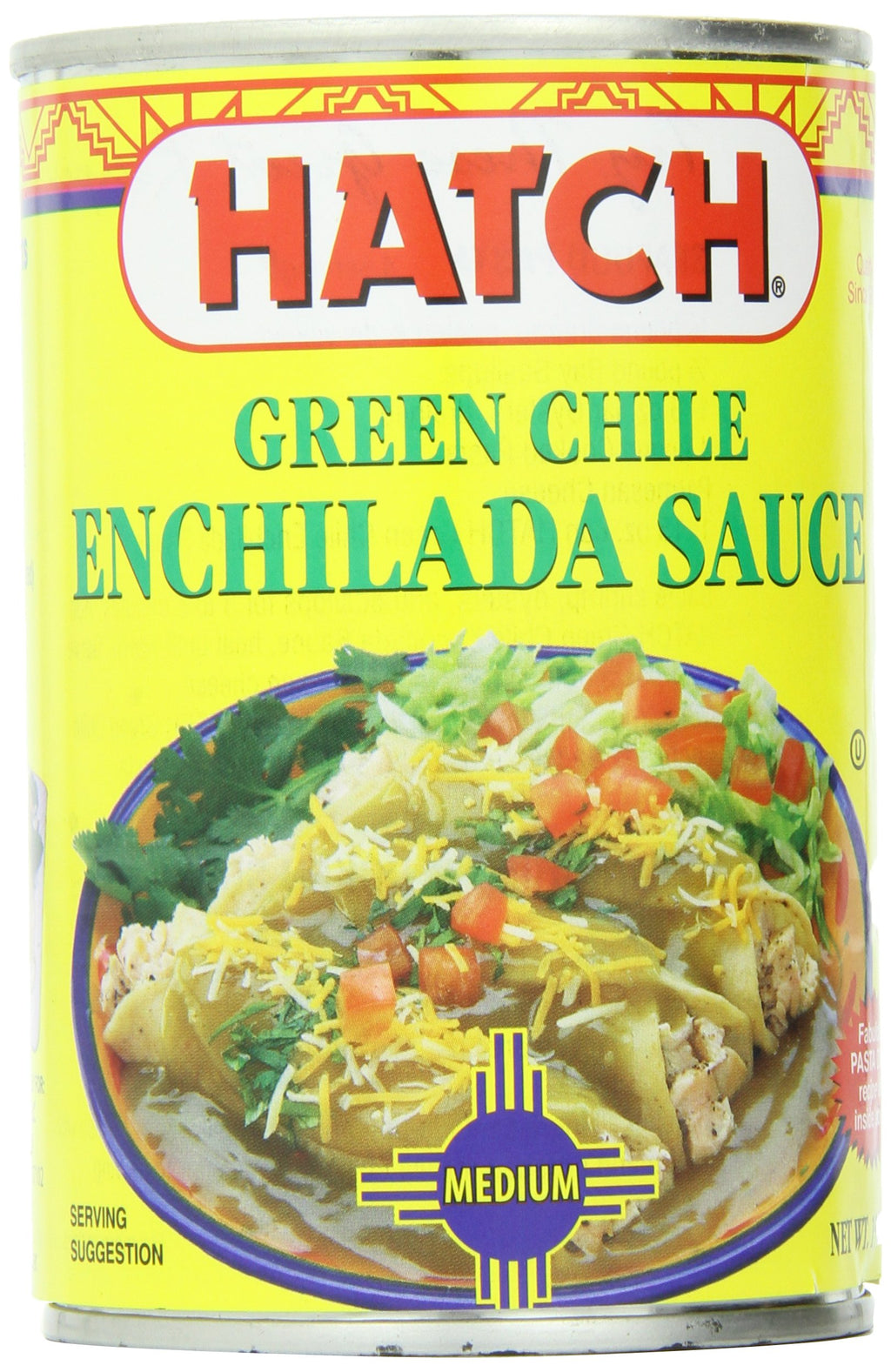 Green Chile Enchilada Sauce, Medium, 15 Ounce (Pack of 12) Z187