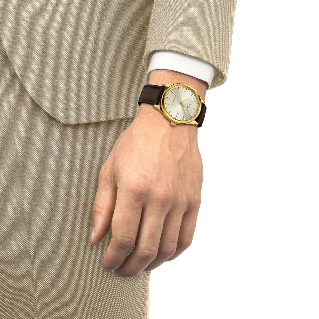 40mm Ivory Dial Swiss Automatic Watch L221668