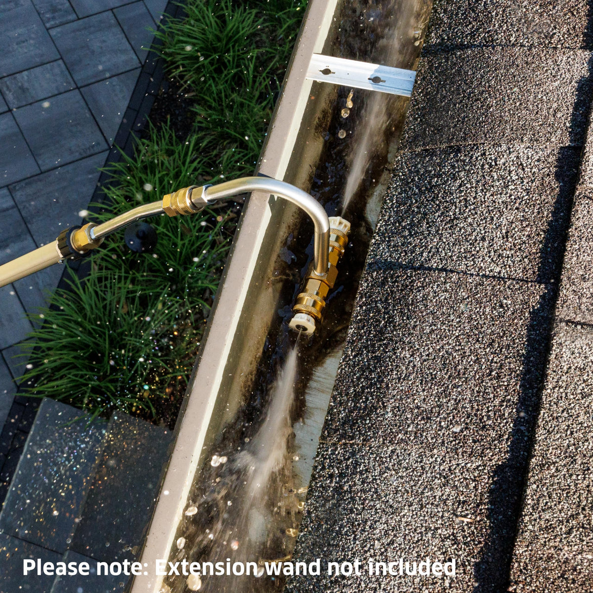 Gutter Cleaner Kit with Five Nozzles and Nozzle Holder G386